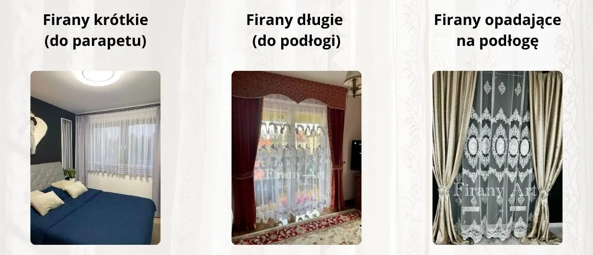 Długość firan do sypialni - wskazówki, porady