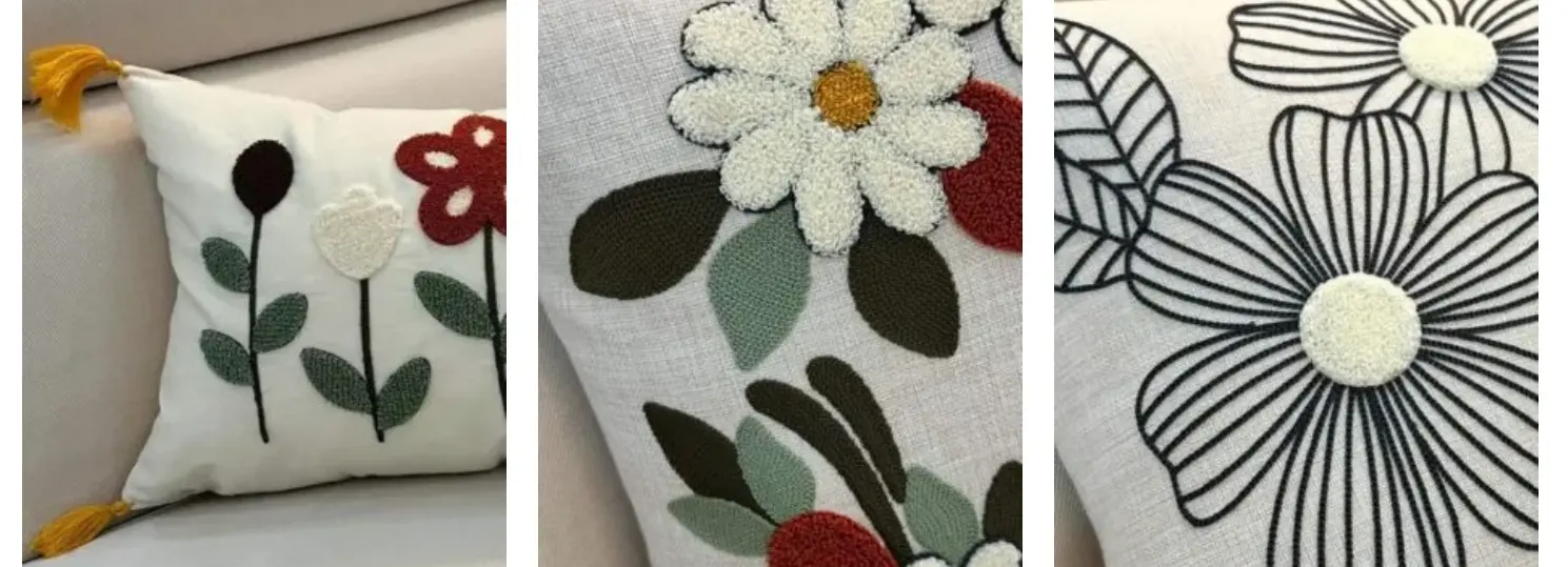 ozdobne poszewki na poduszki ze sklepu Firany Art