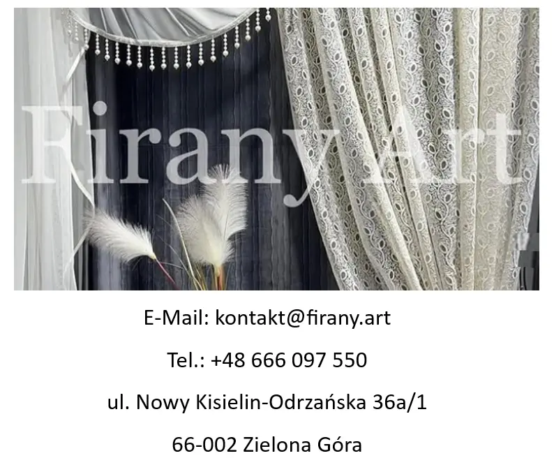 Cennik szycia firan - ustal koszt uszycia firany do Twojego wnętrza
