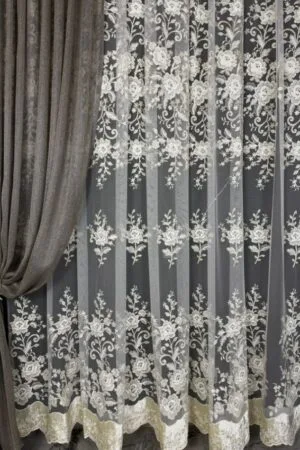 Firana ecru Aurora Gold