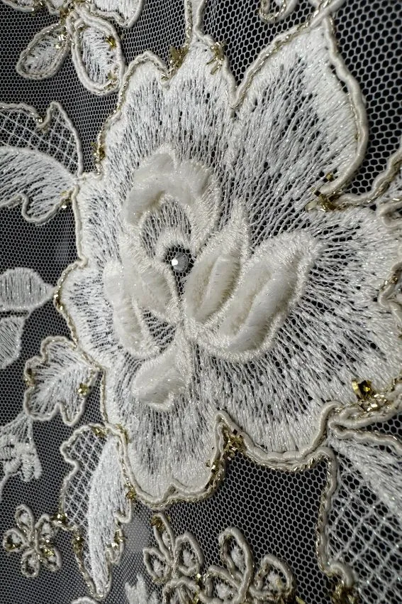 Firana ecru Aurora Gold