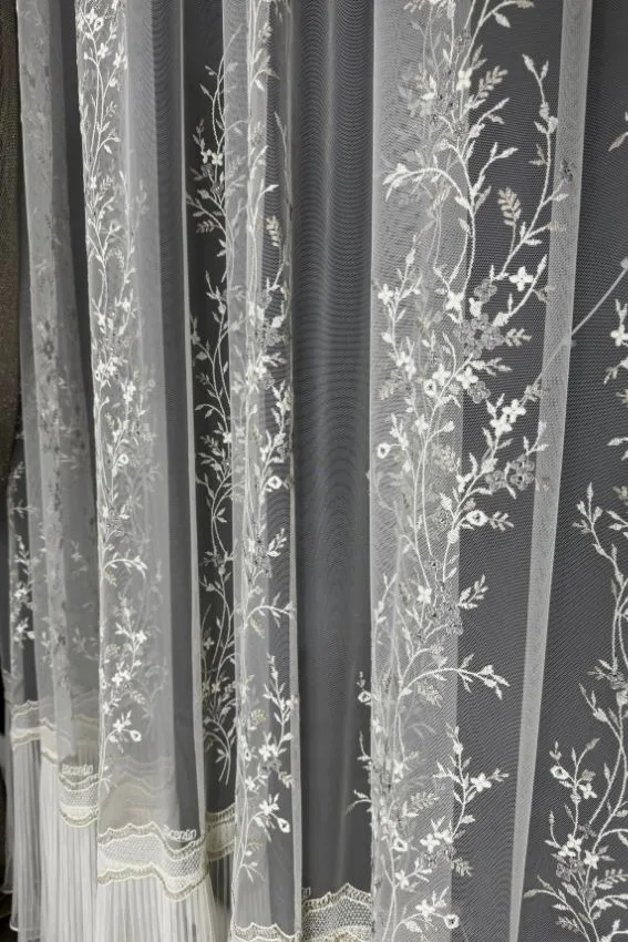 Firana ecru Royal Shine