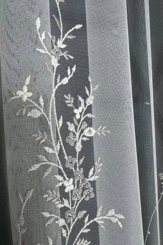 Firana ecru Royal Shine