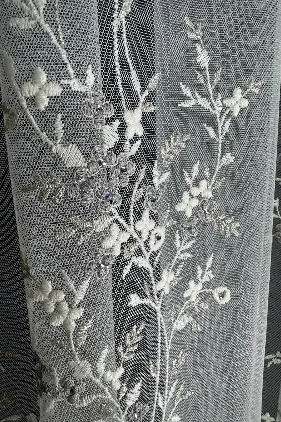 Firana ecru Royal Shine