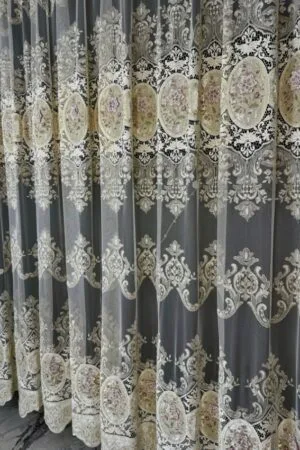 Firana ecru Lustro Romantyzmu