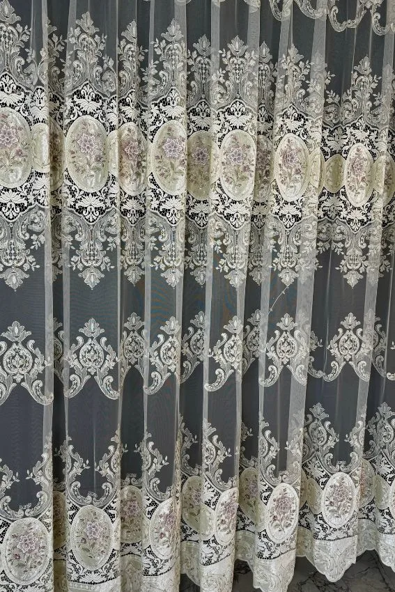 Firana ecru Lustro Romantyzmu