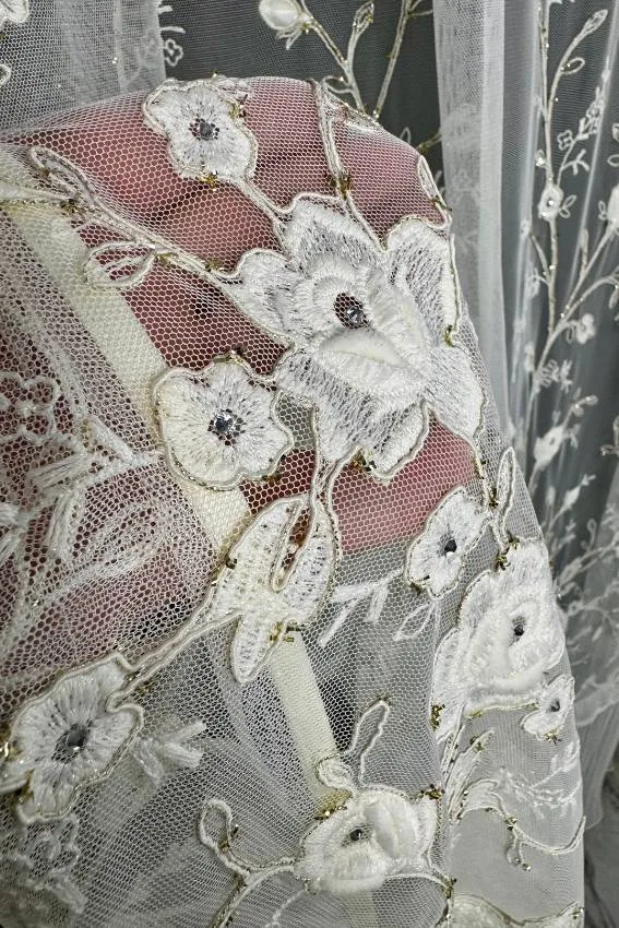 Firana ecru królowa subtelności