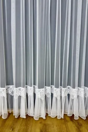 Firana biała Pearl Harmony