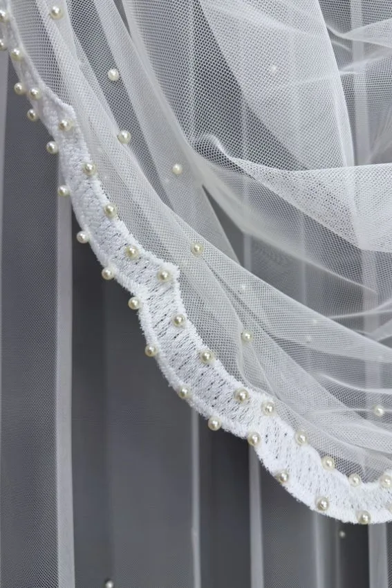 Firana biała Pearl Mist