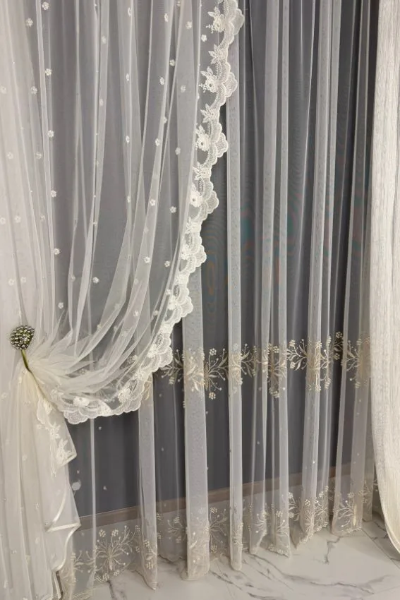 Firana cream Dual Bloom