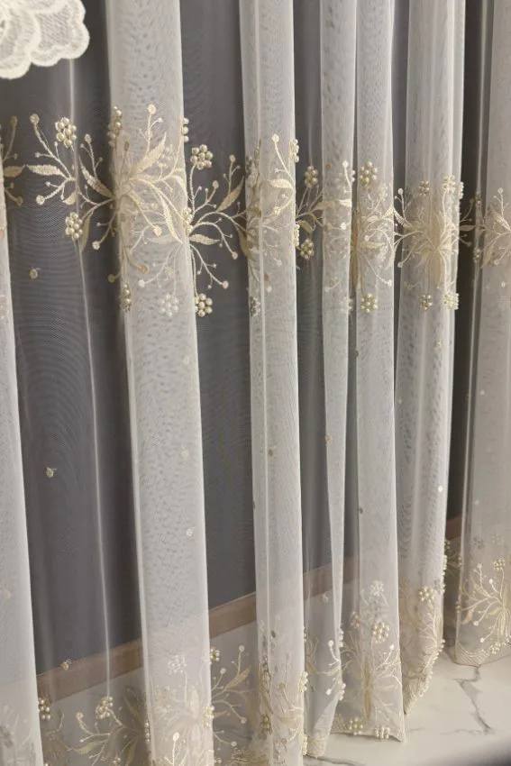 Firana cream Dual Bloom