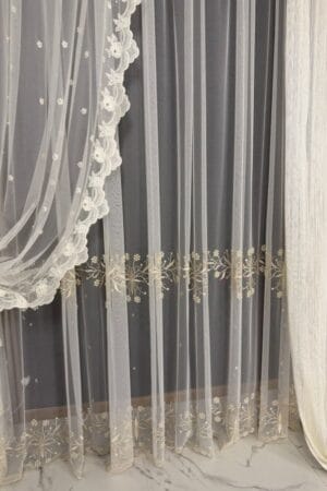 Firana cream Dual Bloom