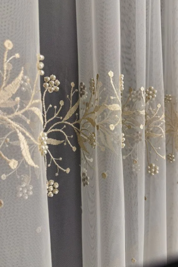 Firana cream Dual Bloom