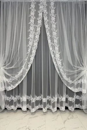 Firana Floral Elegance Soft Line