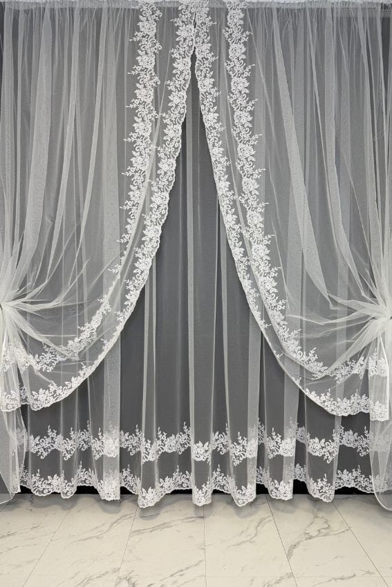 Firana Floral Elegance Soft Line