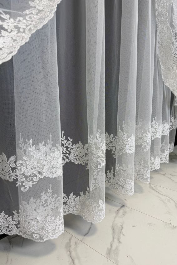 Firana Floral Elegance Soft Line