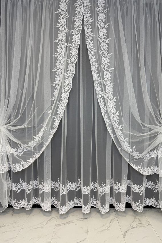 Firana Floral Elegance Soft Line