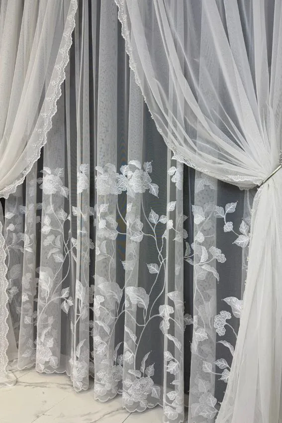 Firana Rose Garden Elegance - U109 - obrazek 3
