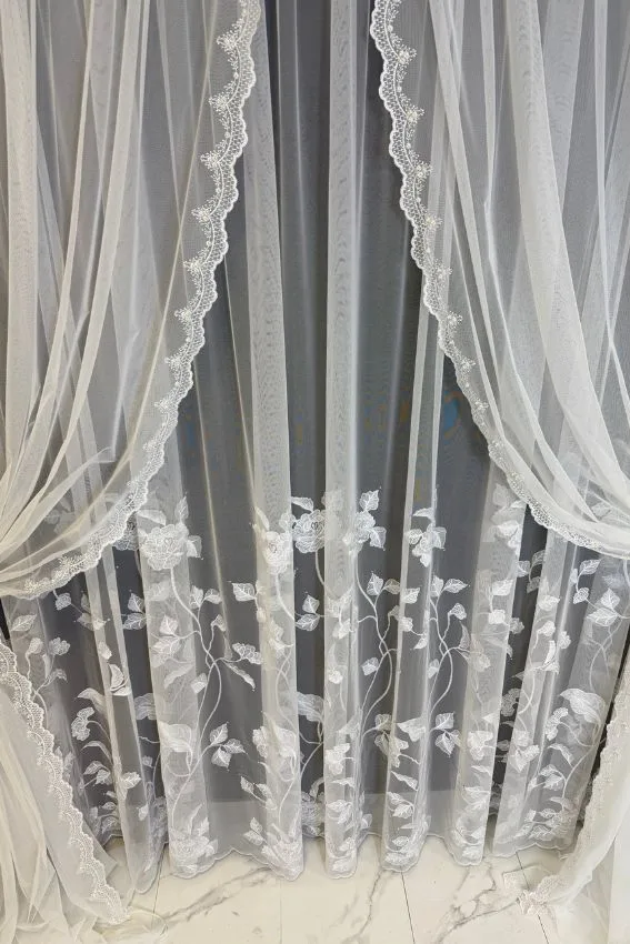 Firana Rose Garden Elegance - U109 - obrazek 6