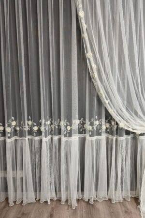 Firana Milk Flower Veil Elegance