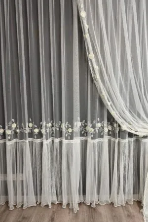Firana Milk Flower Veil Elegance