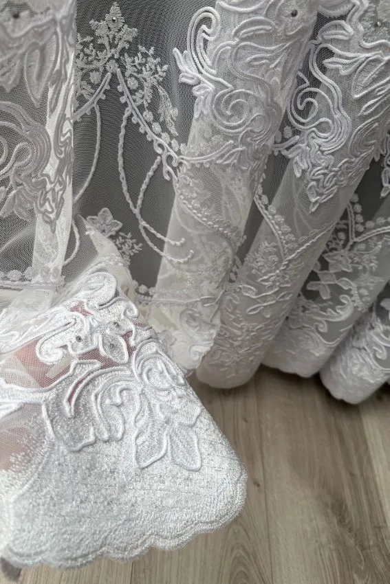 Firana Royal Lace Crystal