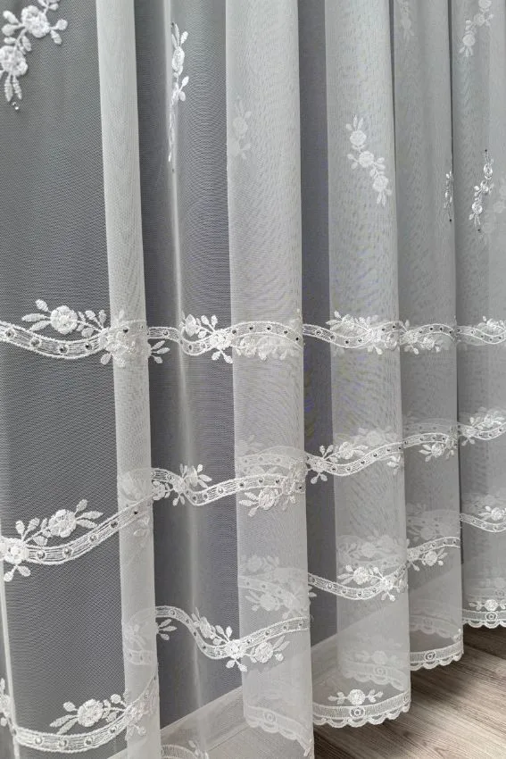 Firana Soft Ribbon Lace Elegance