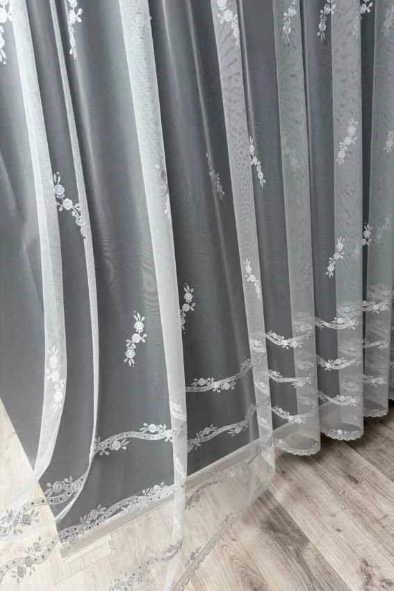 Firana Soft Ribbon Lace Elegance