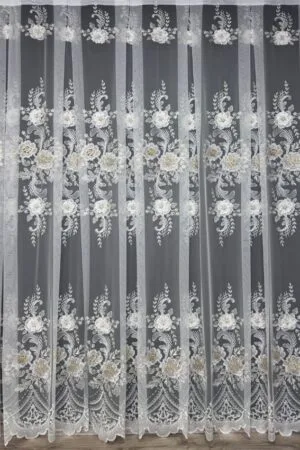 Firana Golden Fleur Royale 3D