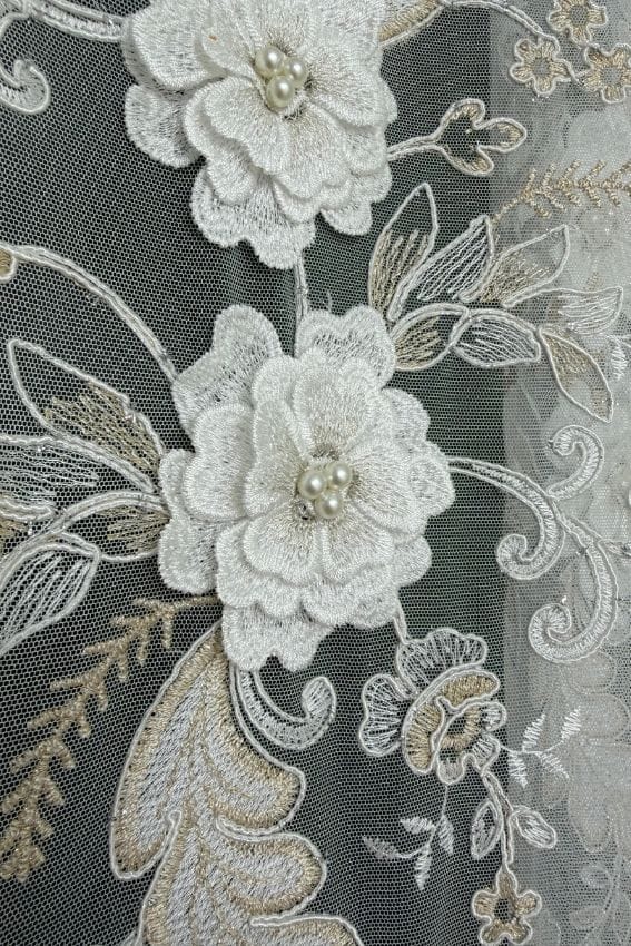 Firana Imperial Blossom 3D Pearl